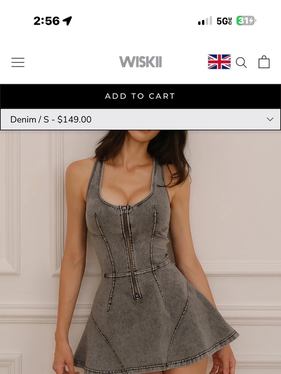 Wiskii Dresses & Skirts - NWT WISKII Beyond Denim Dress | Size S | Taylor Swift Music Video | $149 Retail